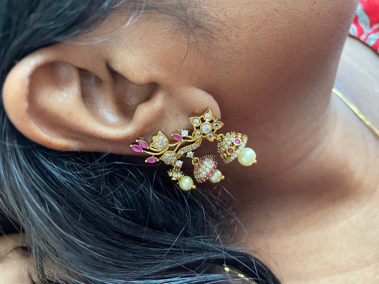 Ad Ear Cuff Jhumka