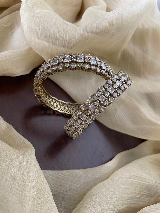 Premium AD Bangles (1 pair)
