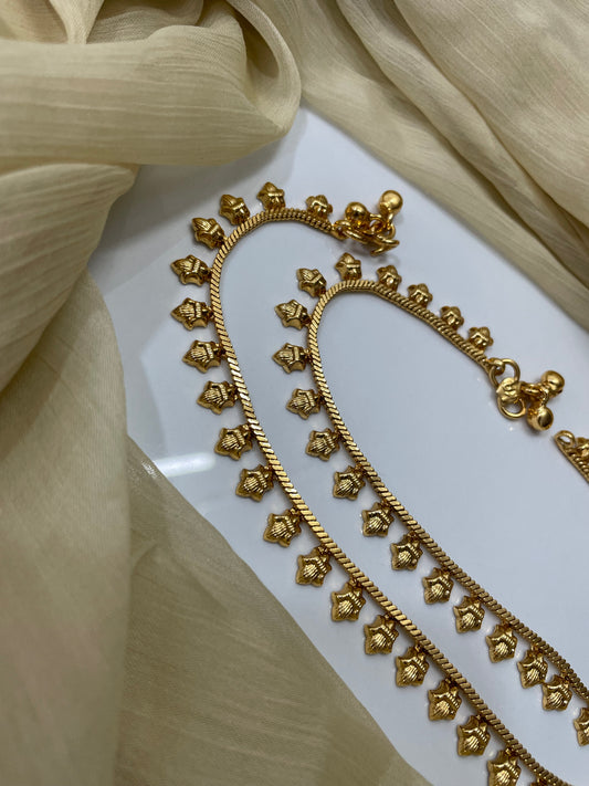 Premium Brass Metal Anklet
