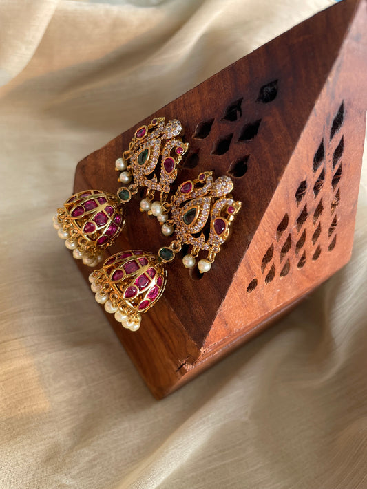 Premium Kemp AD Jhumka - Code: ADKJ04