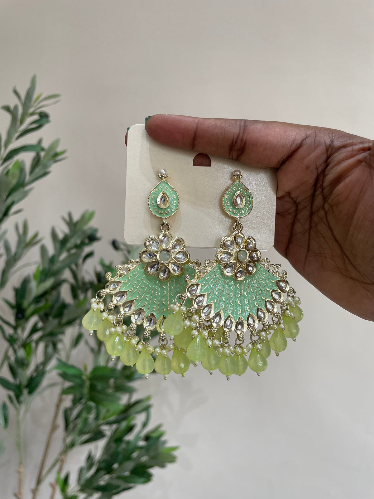 Polki Earrings