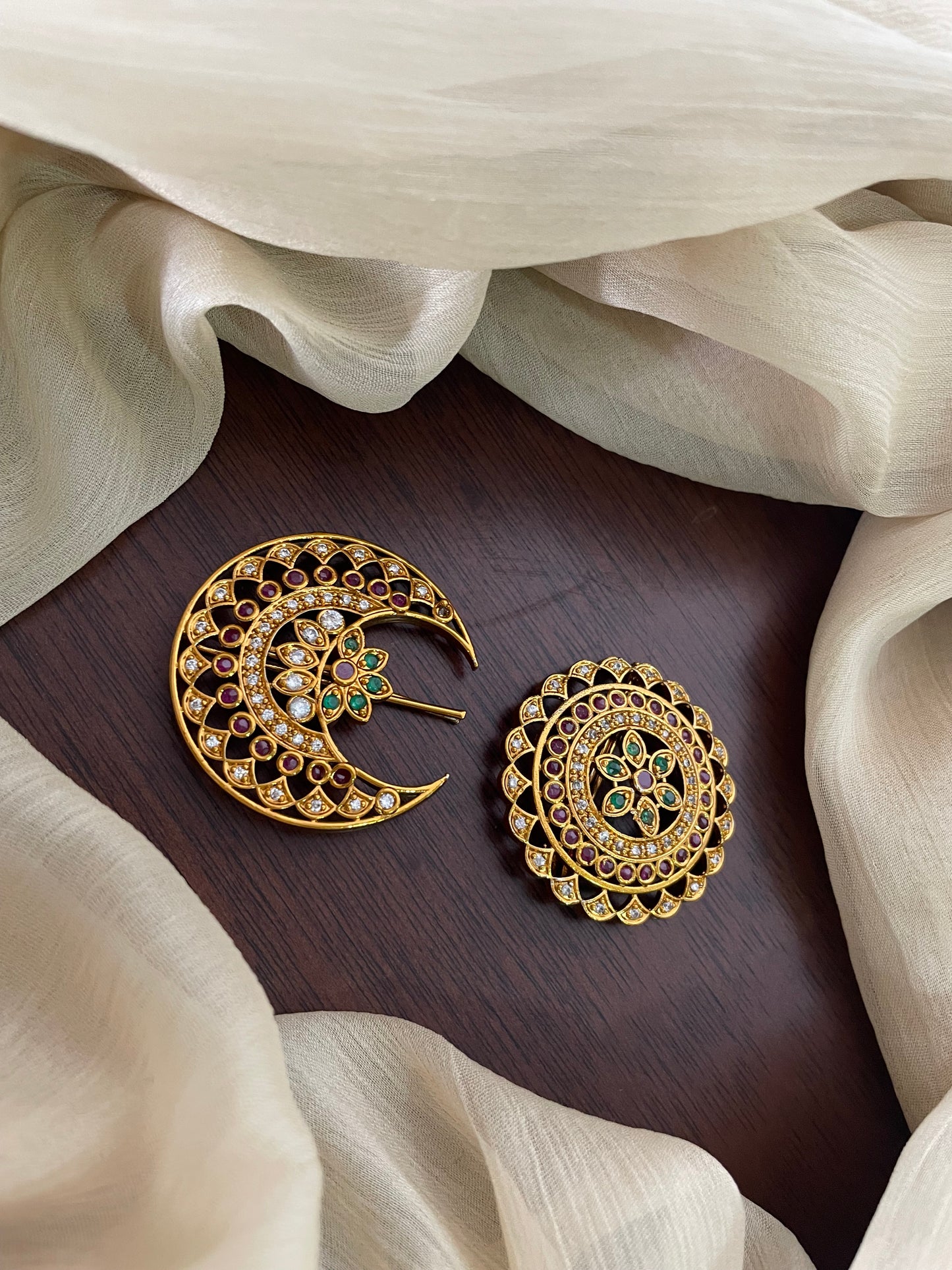 Sun & Moon Hair Jewel - (TRSM09)