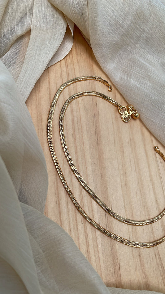 Premium Brass Metal Anklet