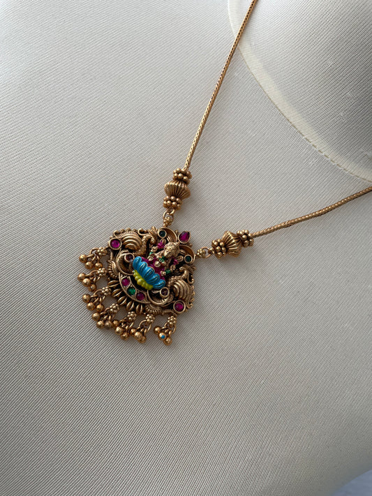 Intricate Temple Design Short Chain (TRTSC05)