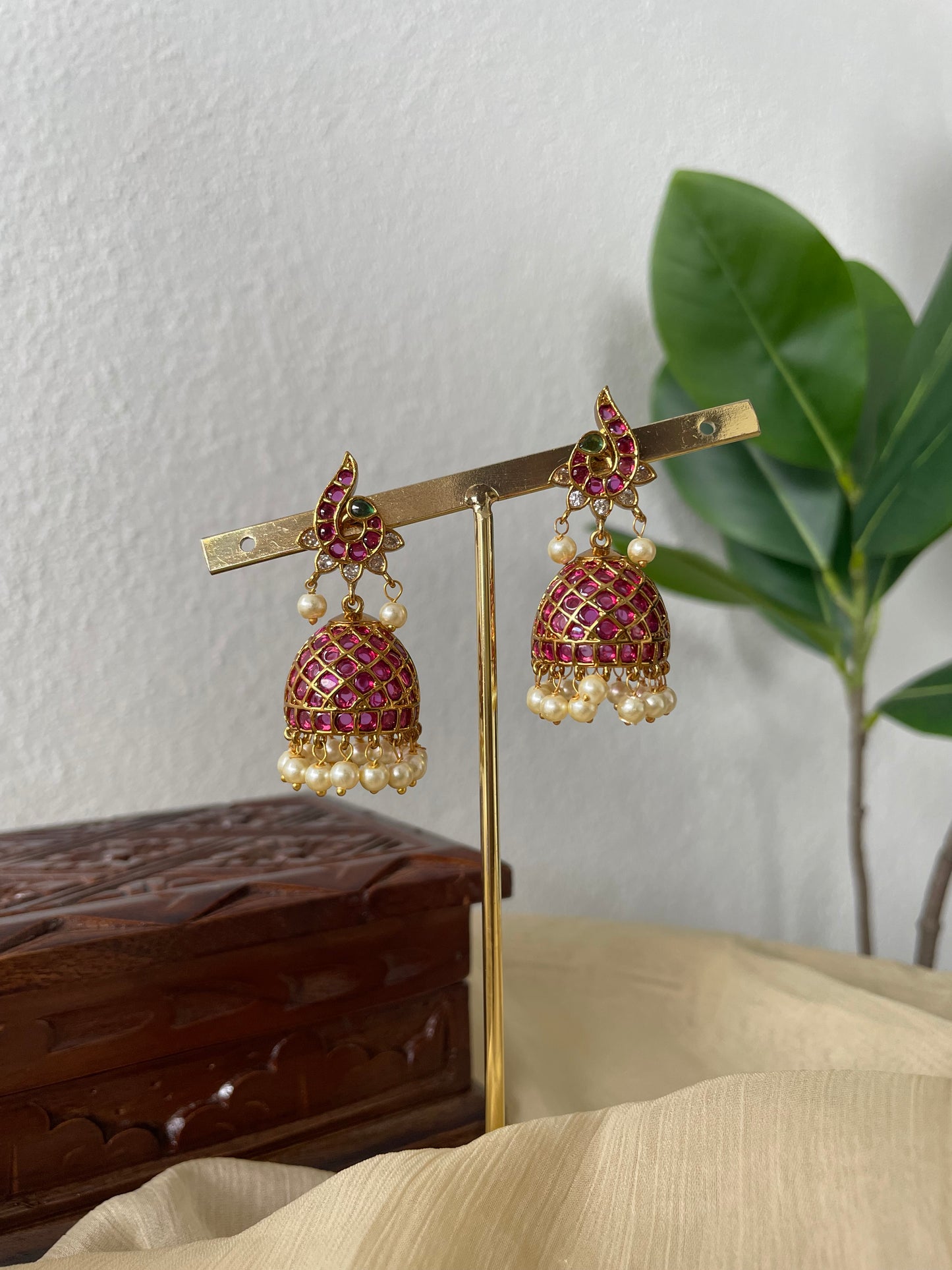 Temple Muse Edit - Myra Classic Kemp Jhumka