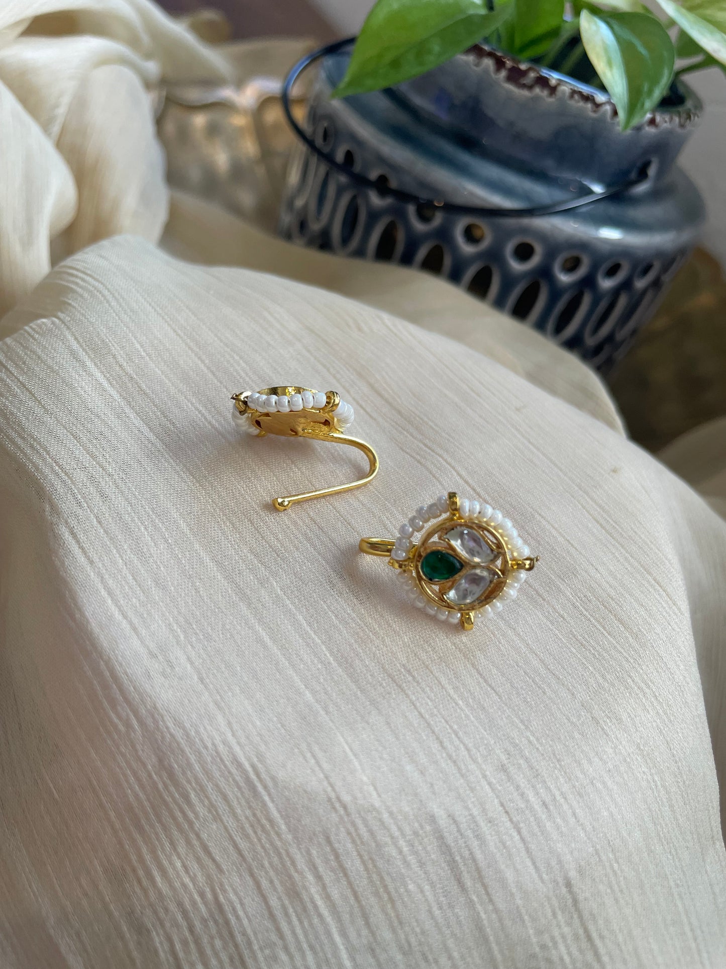 Premium Kundan Bugadi (1 pair)