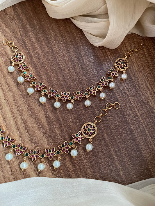 Premium Lotus Kemp Ear Chain (1 pair)