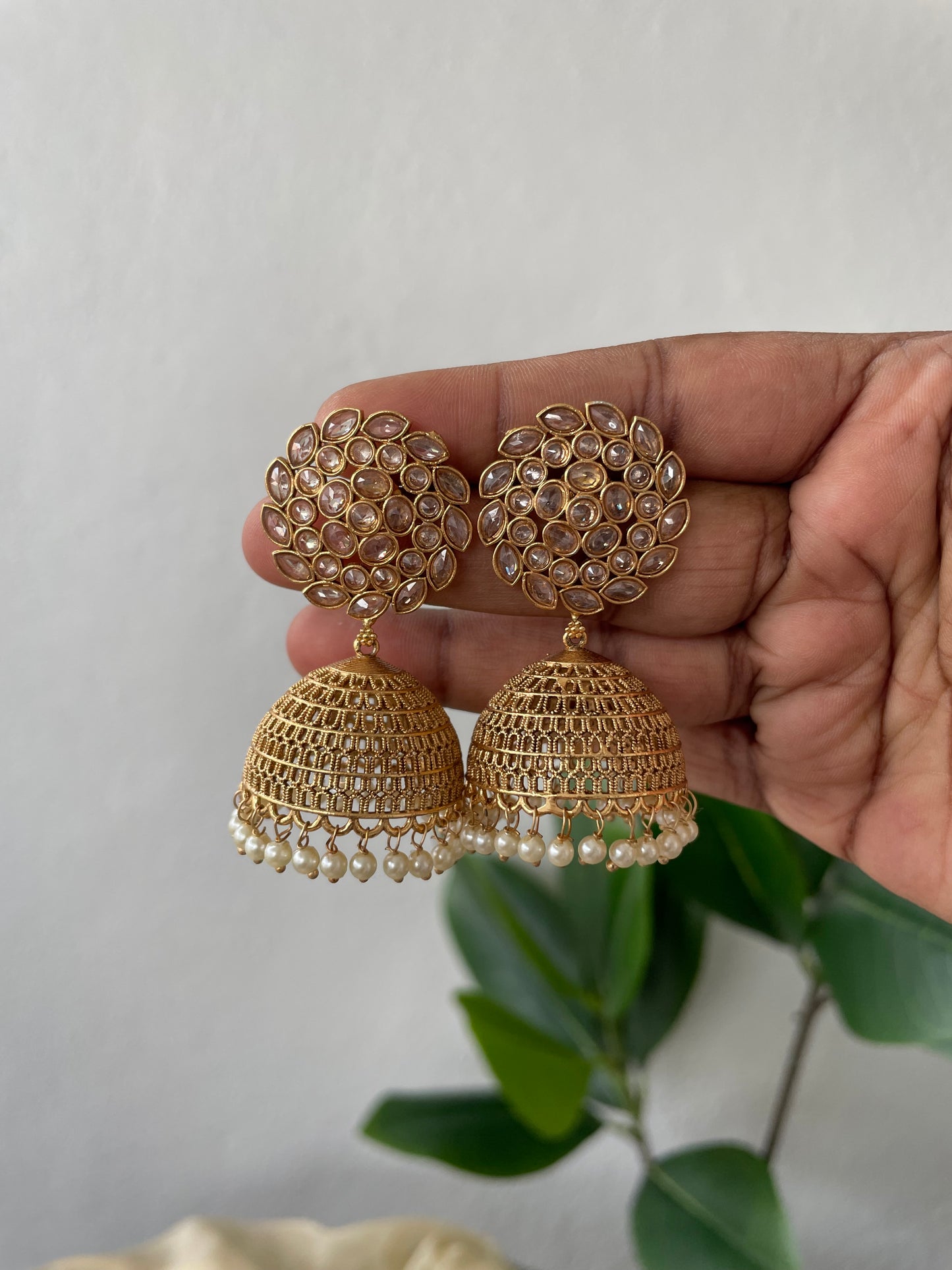 Antique Light Weight Jhumka