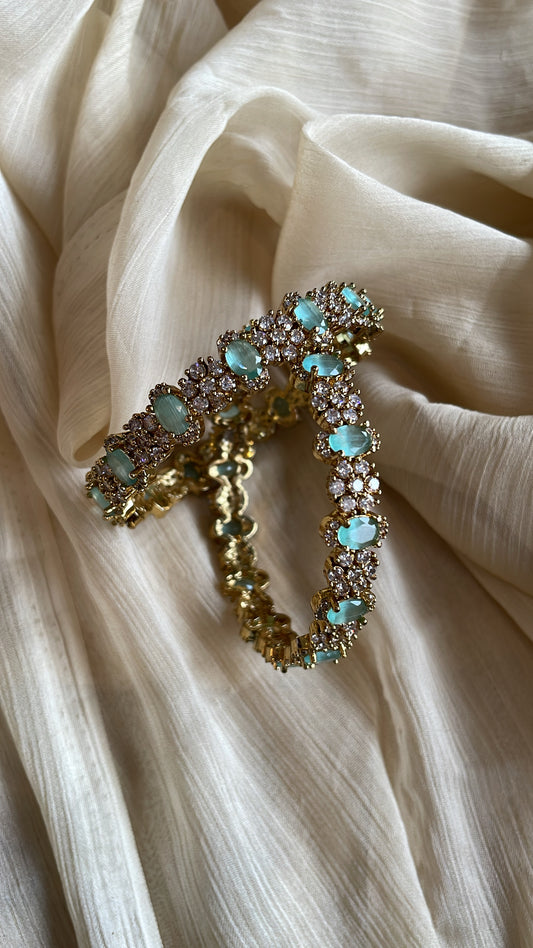 Premium Rani Ad Bangle (Mint)