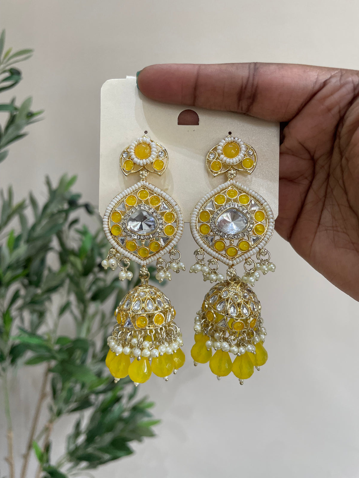 Polki Earrings