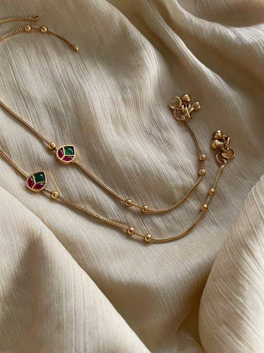 Brass Charm Anklets (Code BCA2)
