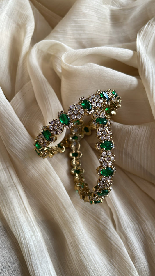 Premium Rani Ad Bangle (Green)
