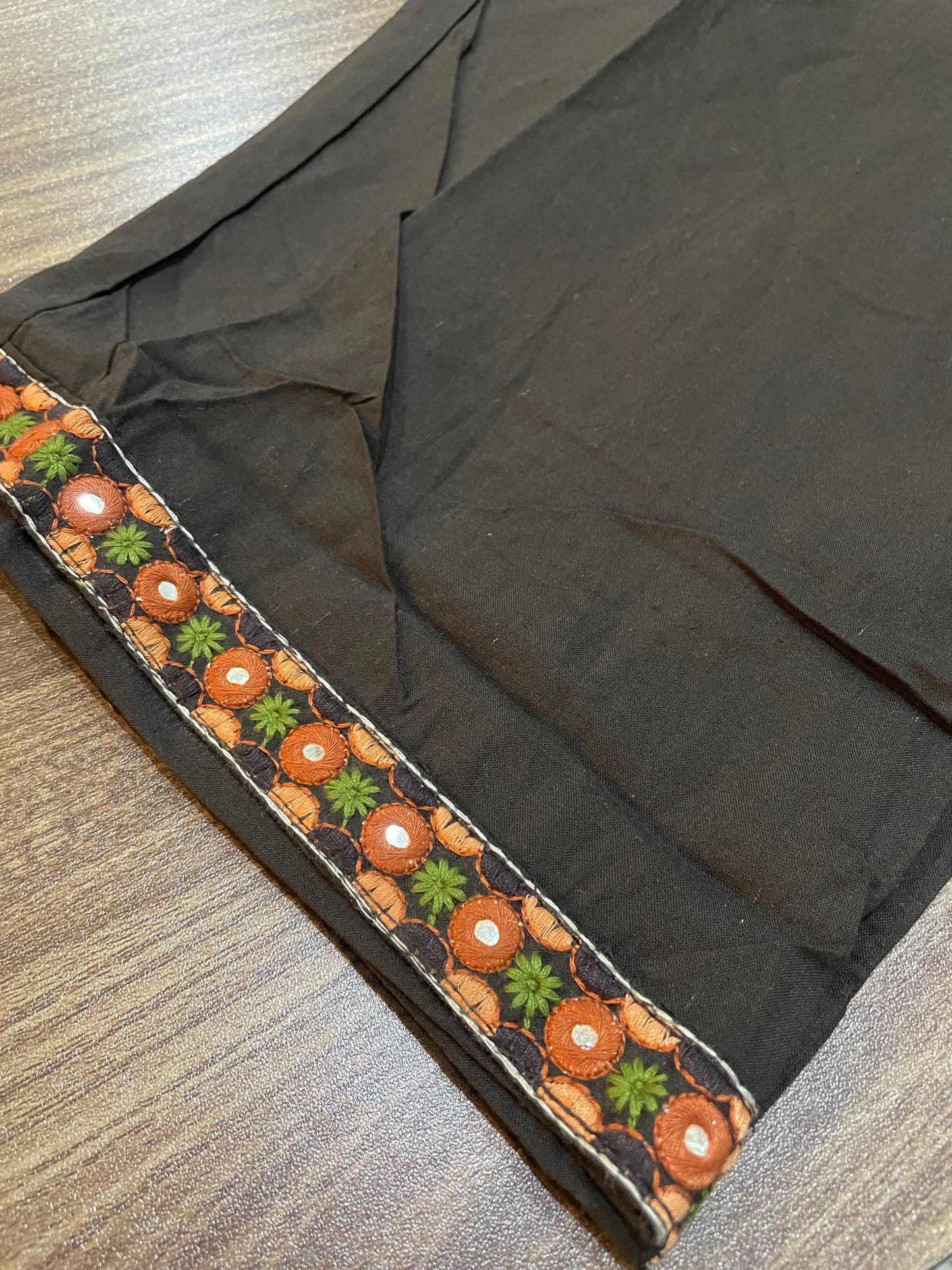 3-Piece Cotton Suit (Brown)