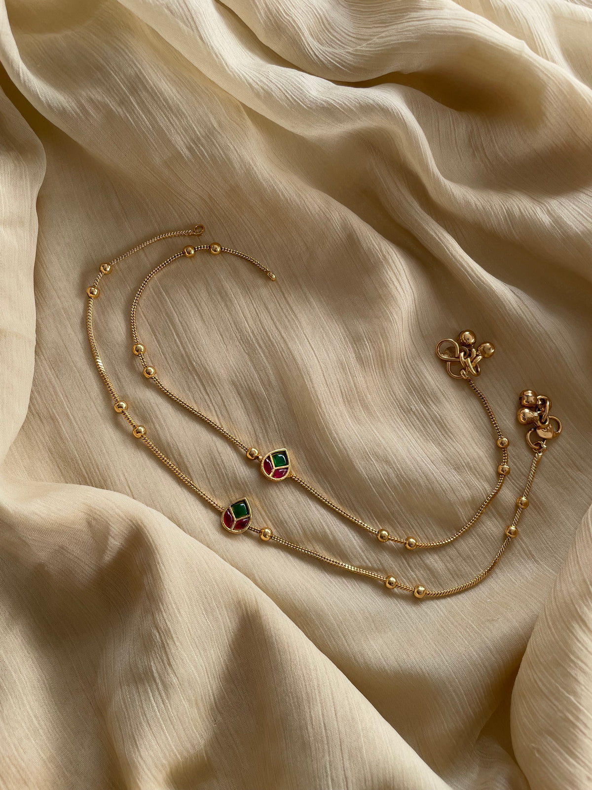 Brass Charm Anklets (Code BCA2)