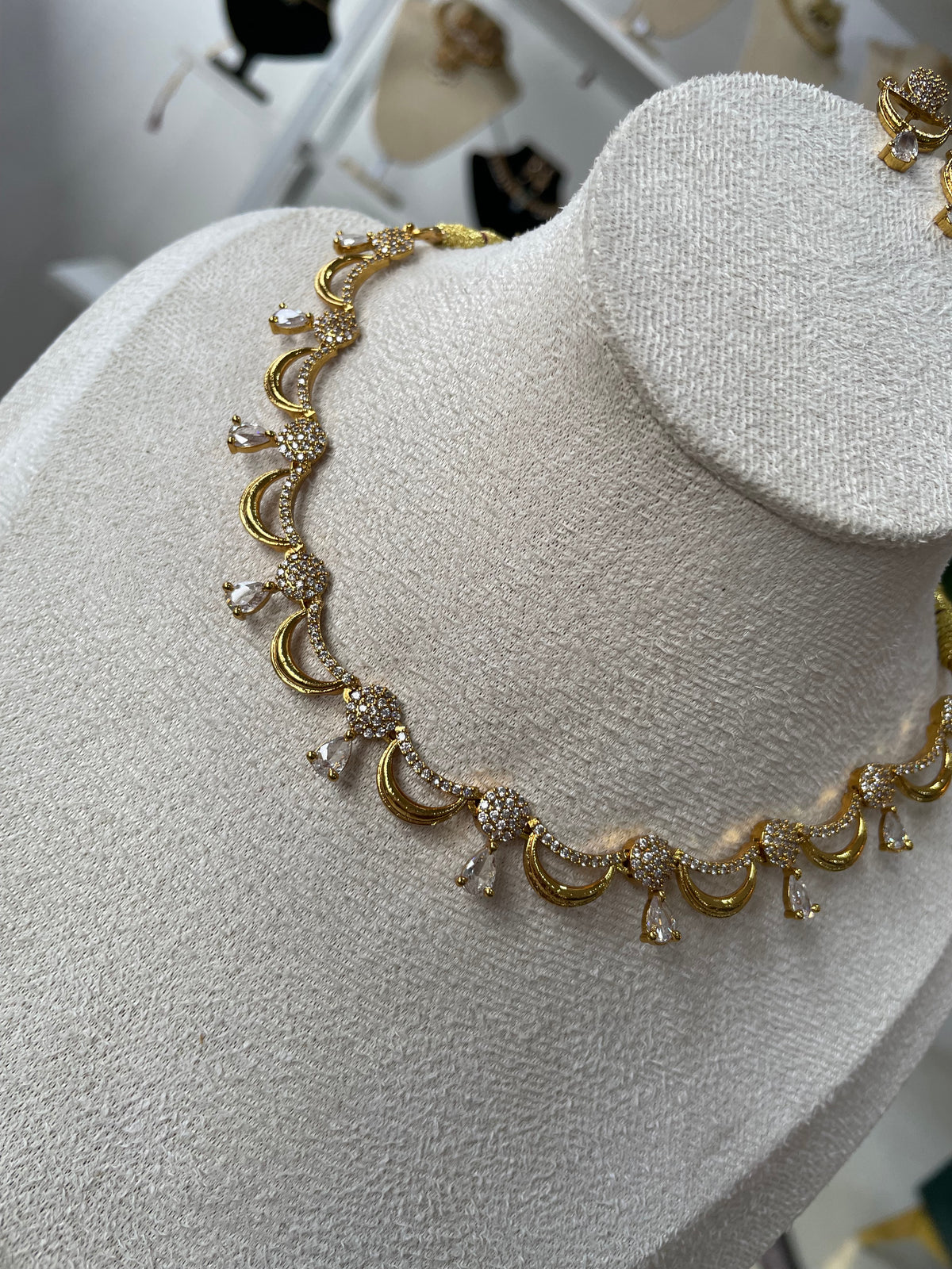 Premium AD Necklace Set