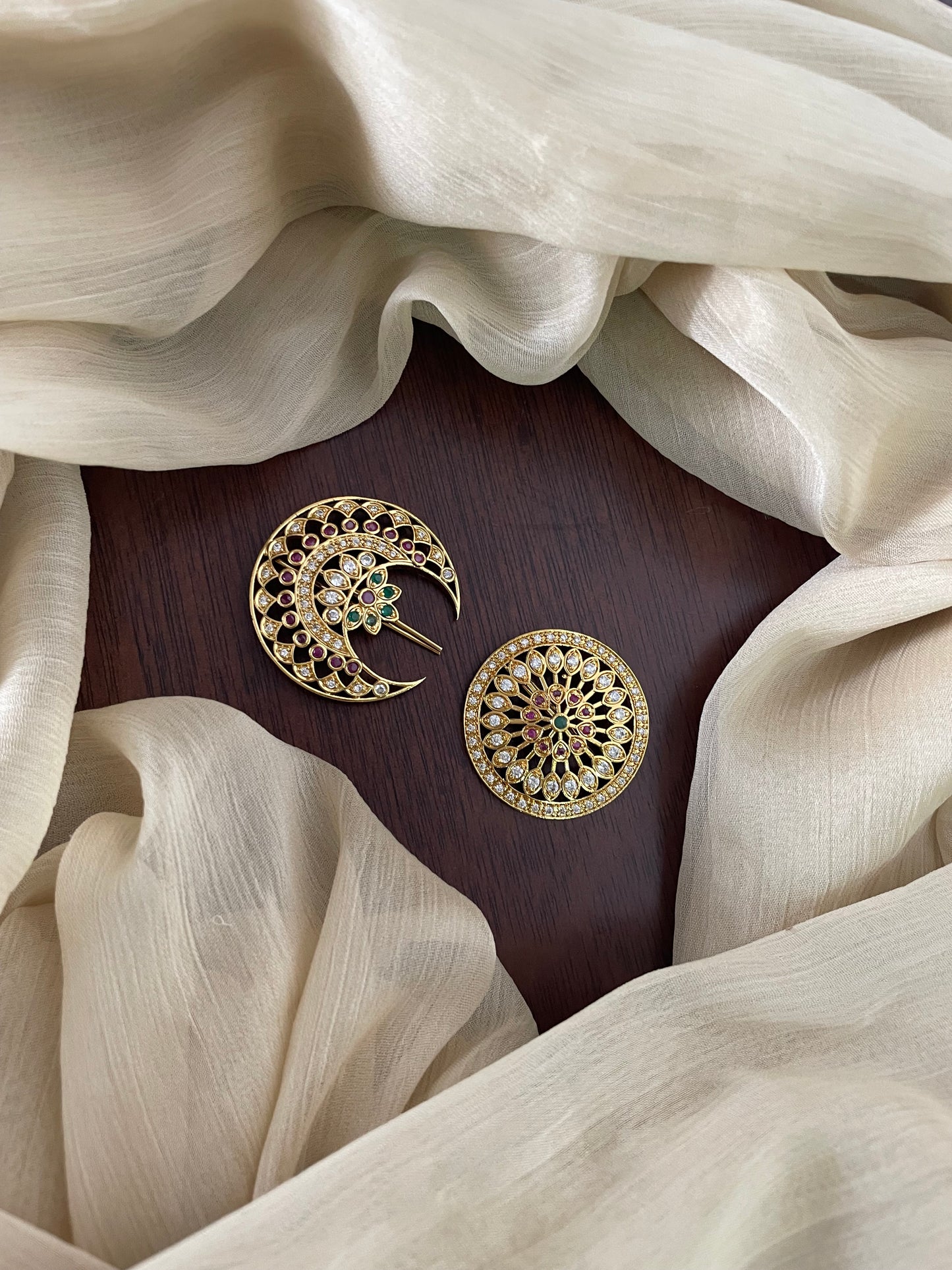 Sun & Moon Hair Jewel - (TRSM08)
