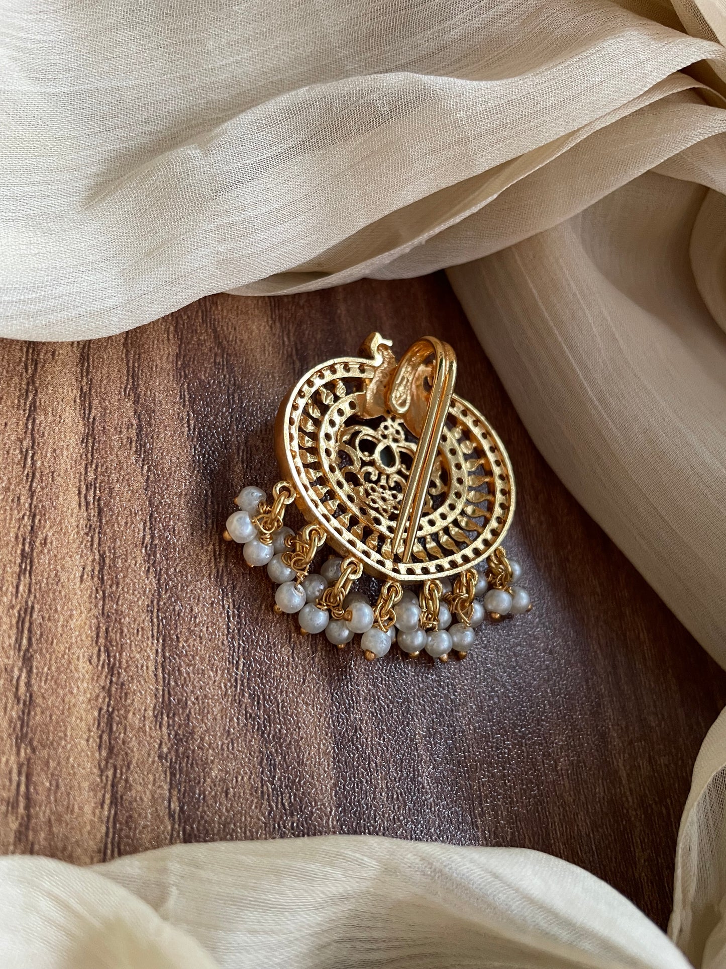 Premium Cz Rakodi Choti (Hair Jewel)