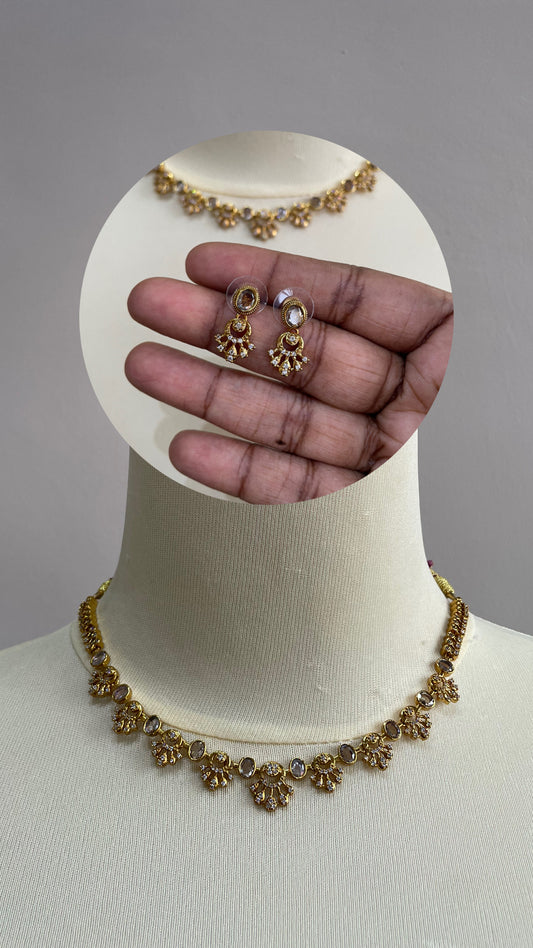 Premium AD Necklace Set