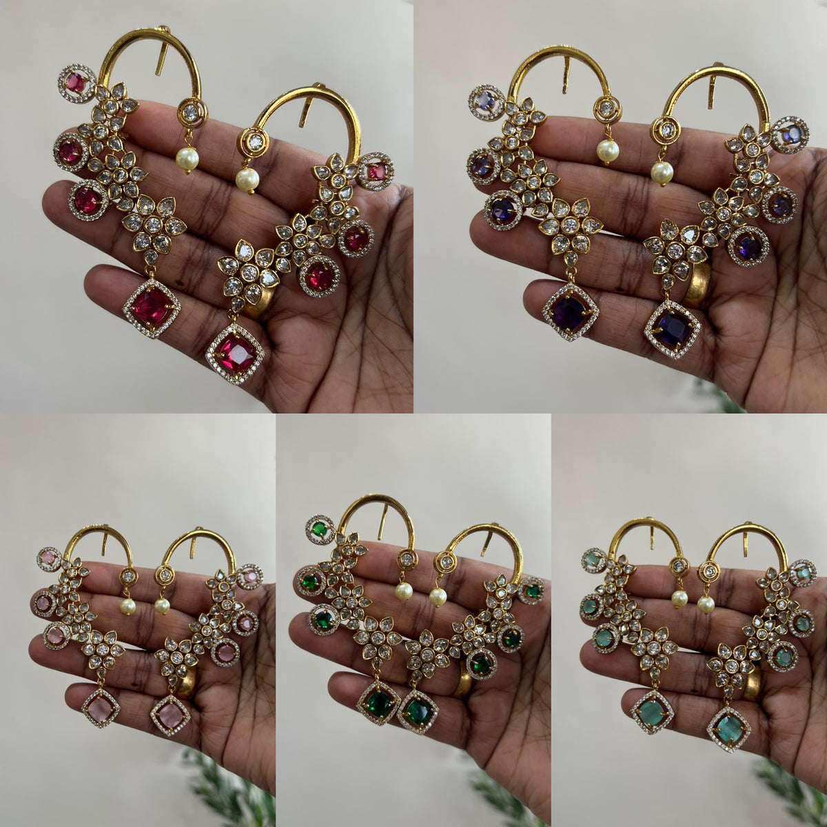 Premium AD Flower Earcuff