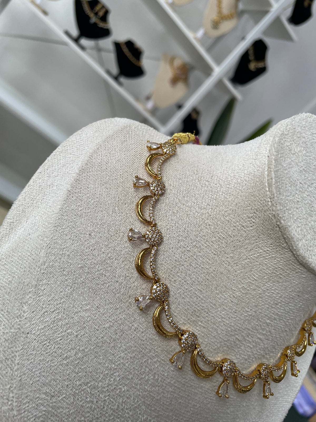 Premium AD Necklace Set