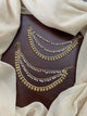 Golden Layered Pearl Mattal - Design H