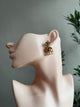 Premium Kemp Mini Jhumkis- RubyGreen