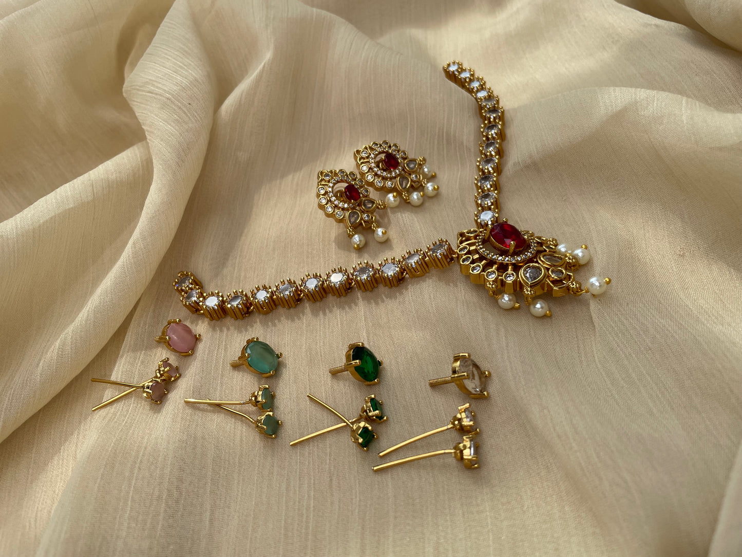 Premium Ad Interchangeable Choker Set (5in1)