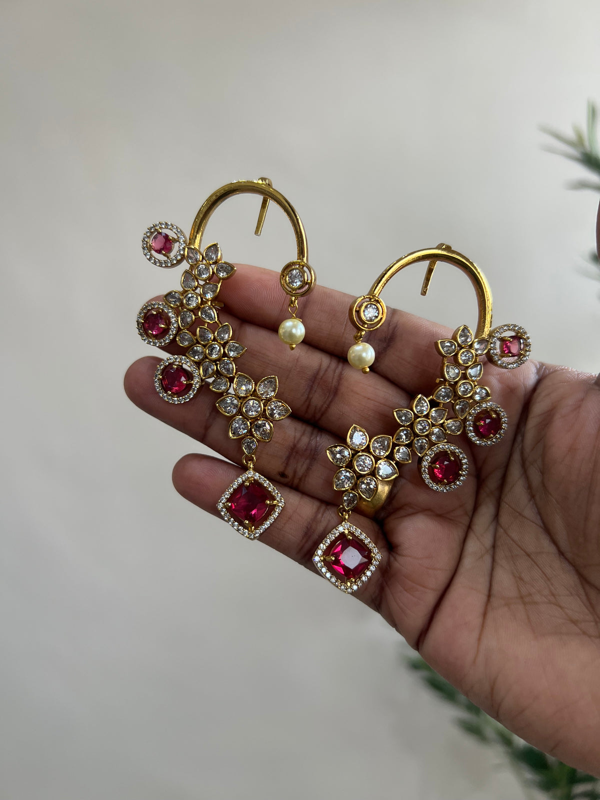Premium AD Flower Earcuff