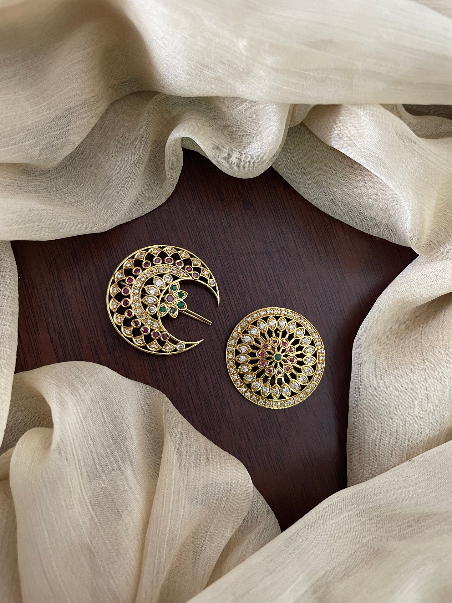 Sun & Moon Hair Jewel - (TRSM08)