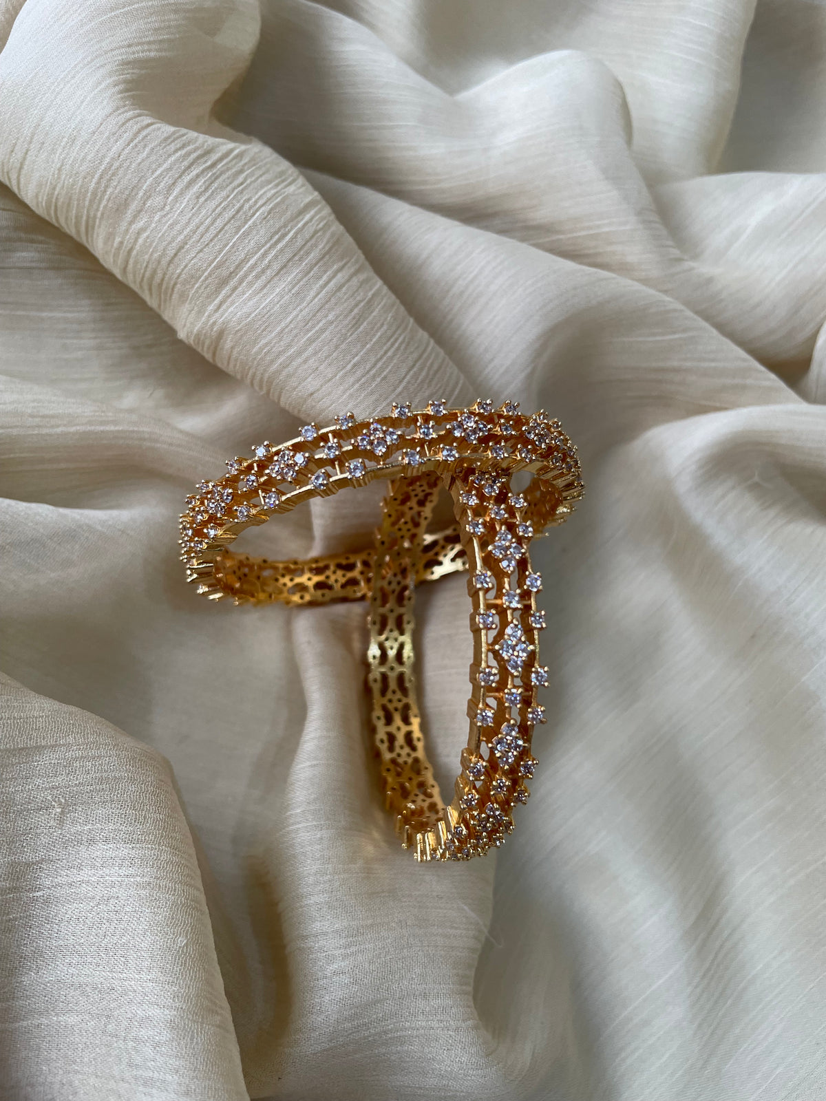 Premium CZ AD Bangle (1 pair)