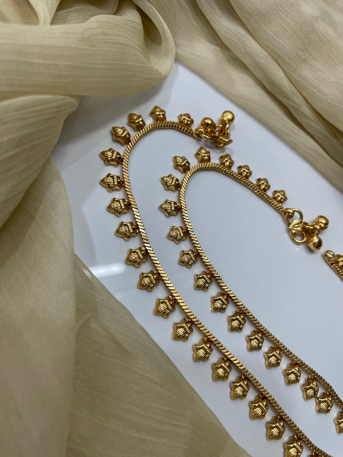 Premium Brass Metal Anklet