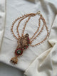 Matte Finish Mango Jada Billai with Chain
