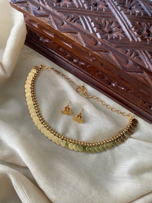 Lakshmi Coin Necklace Set