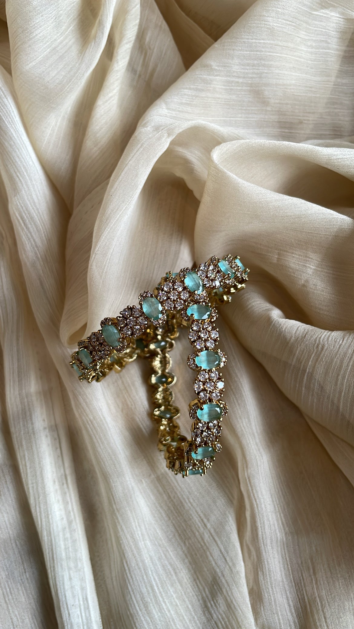 Premium Rani Ad Bangle (Mint)