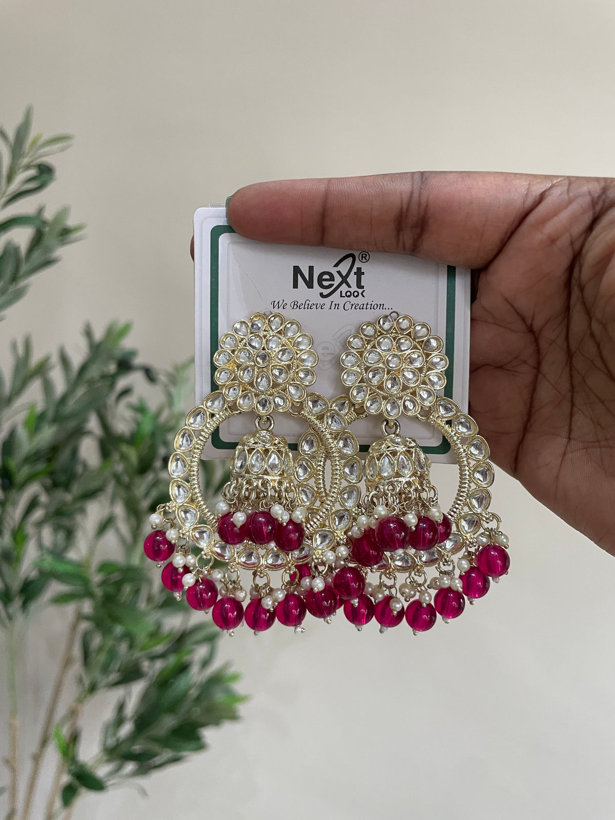 Polki Earrings