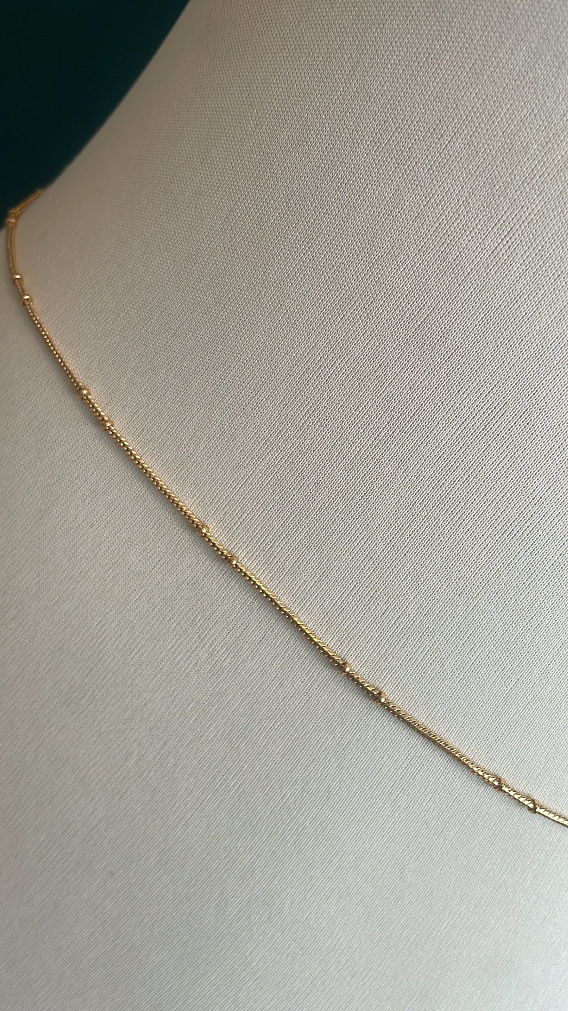 Minimalist Brass Metal Hip Chain