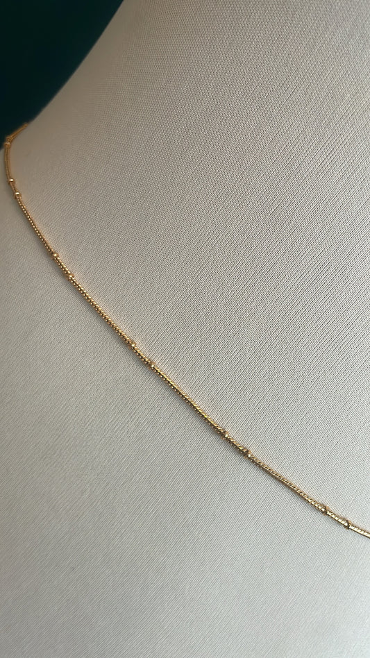 Minimalist Brass Metal Hip Chain