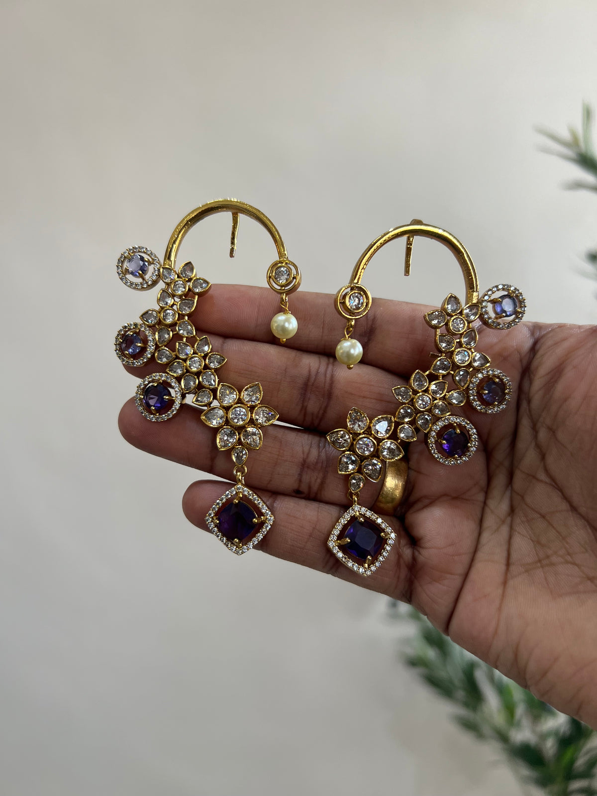 Premium AD Flower Earcuff