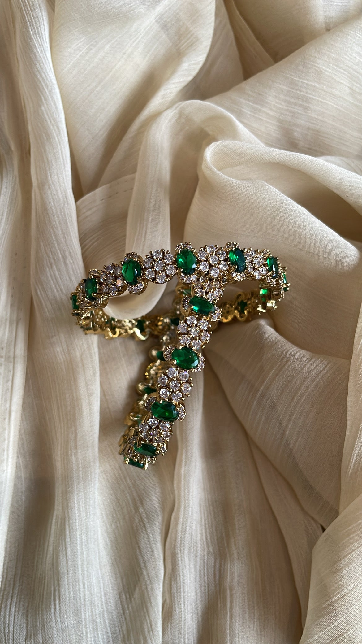 Premium Rani Ad Bangle (Green)