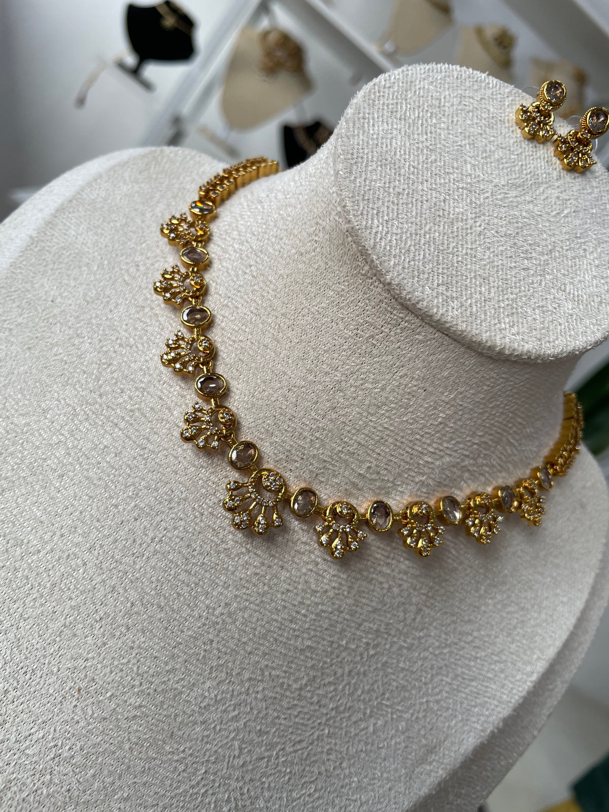 Premium AD Necklace Set