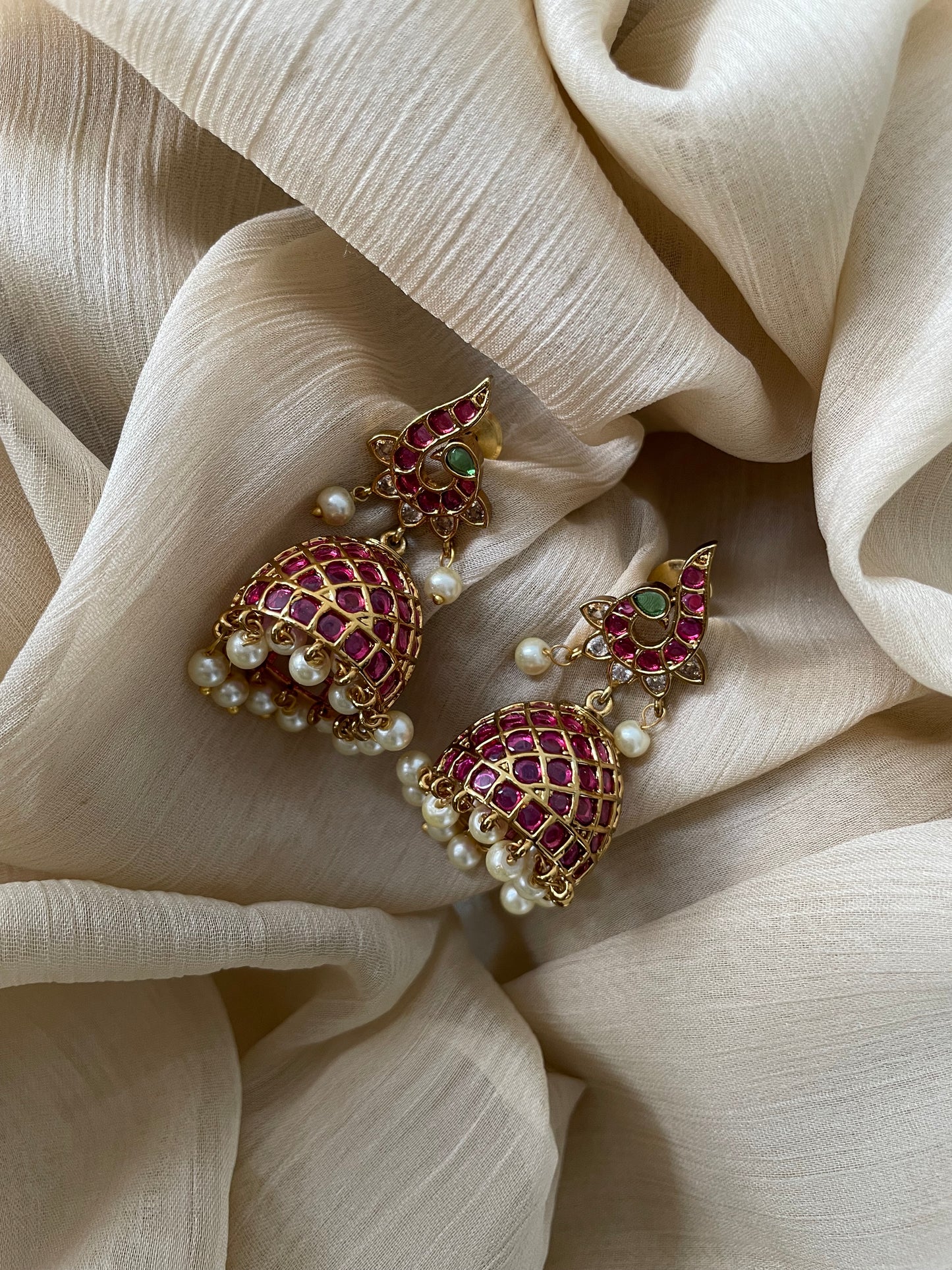 Temple Muse Edit - Myra Classic Kemp Jhumka