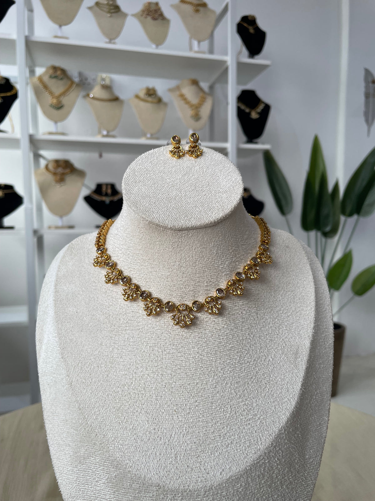 Premium AD Necklace Set