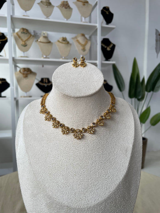 Premium AD Necklace Set