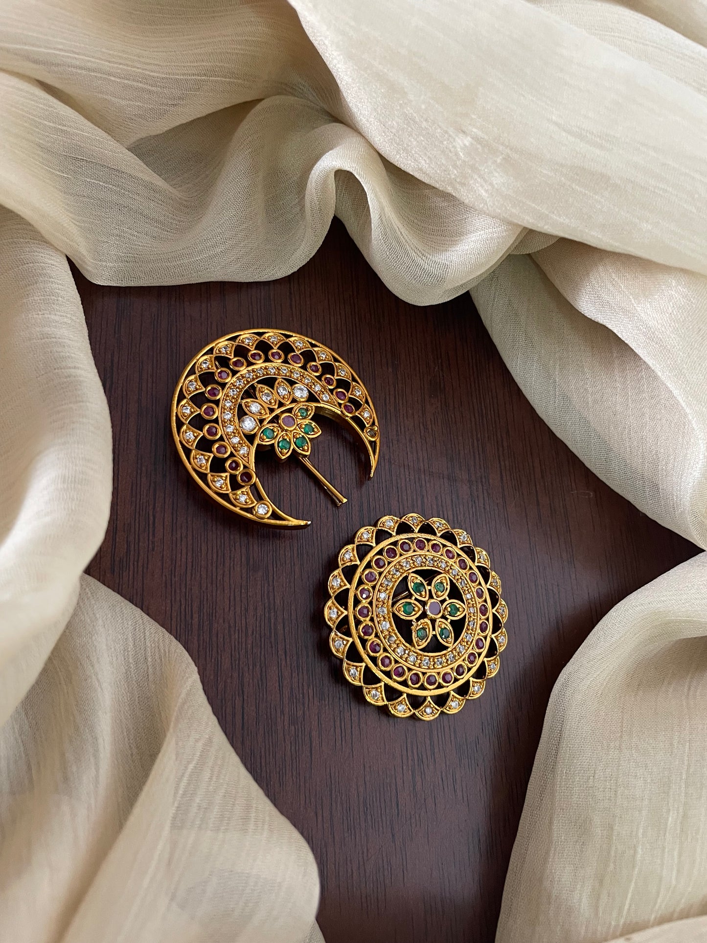Sun & Moon Hair Jewel - (TRSM09)