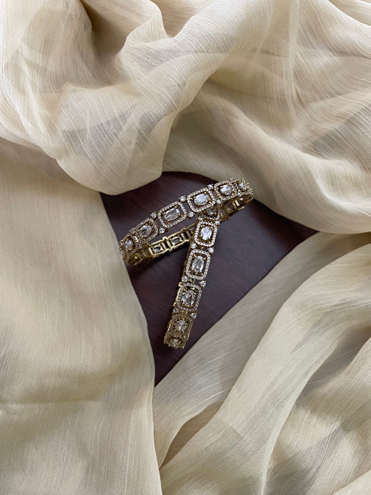 Premium AD Bangles (1 pair)