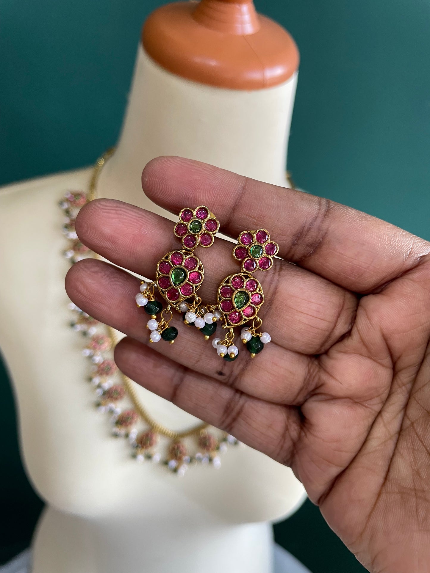 Premium Jadau Harram Set