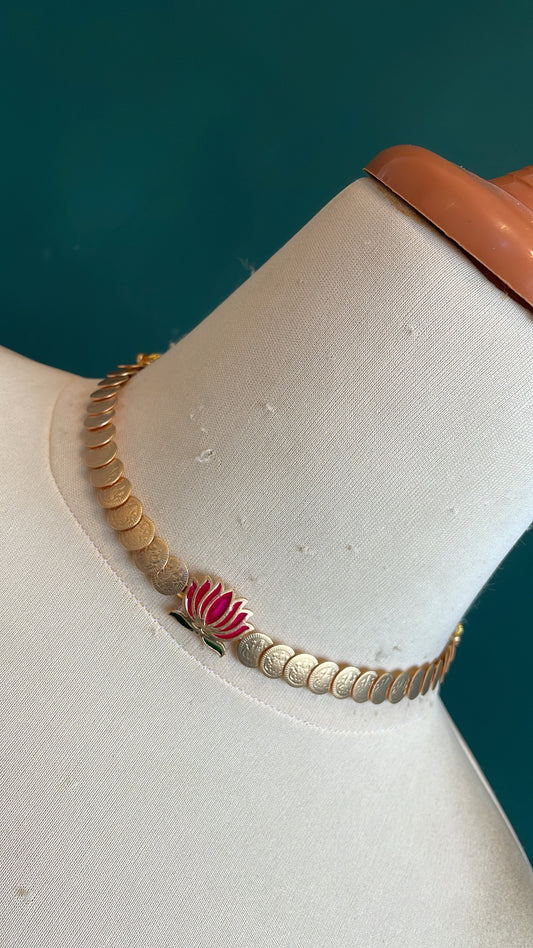 Tamara Coin Choker Set