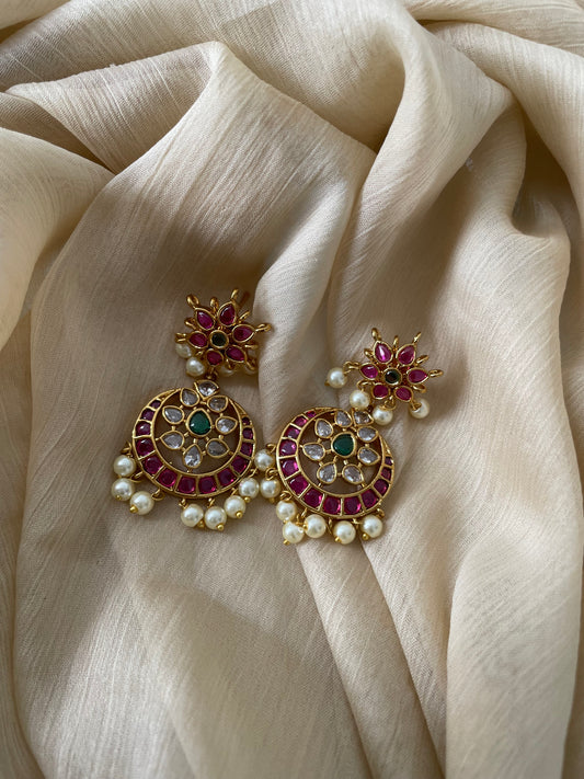 Temple Muse Edit - Chandrika Kemp Drop Earrings