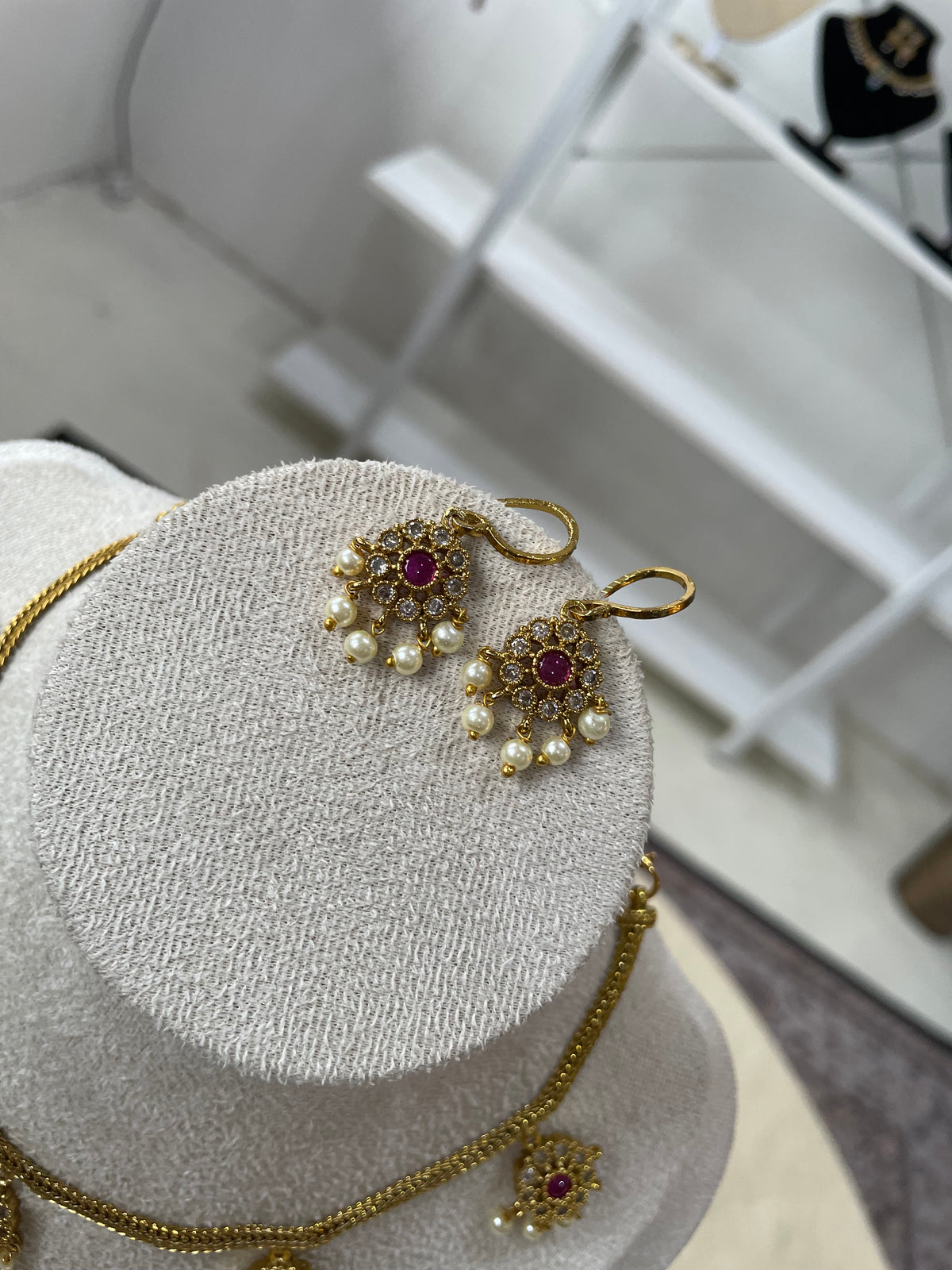 Premium Floral Charms Atigai Set