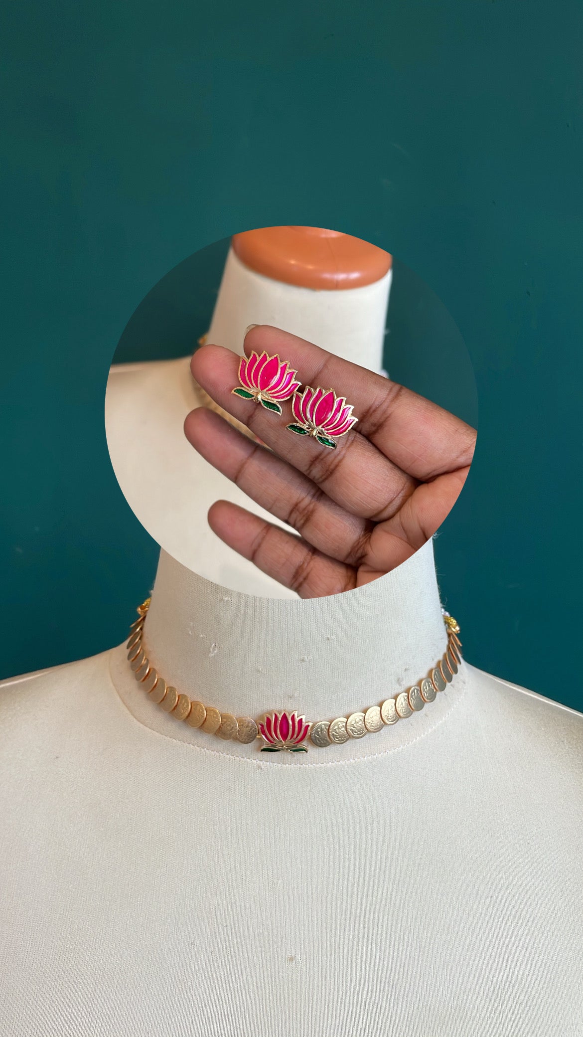 Tamara Coin Choker Set